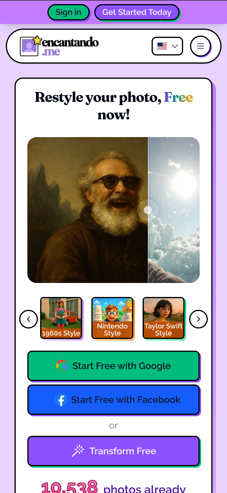 Pantalla de registro en portátil